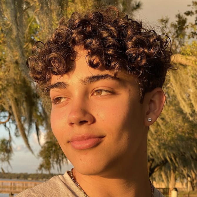 Hair perm mens perm tiktok rowan eldridge CAS