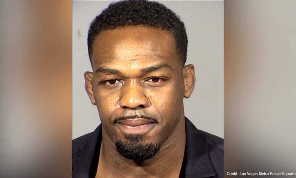 Jon Jones mug shot
