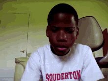 Black kid got scared