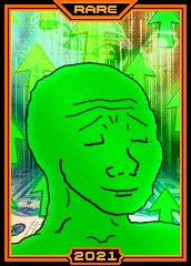 Rare 2021 wojak green