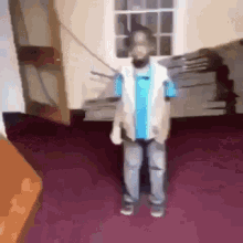 Black kid dancing