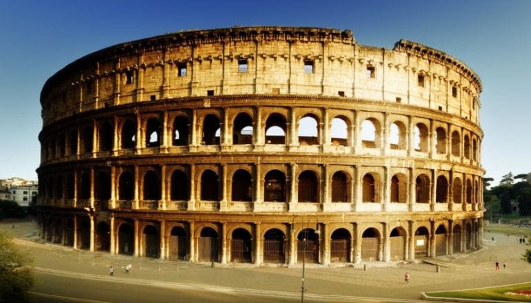 VR Animation 3D Tour Roman Colosseum