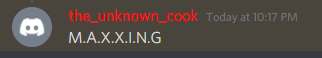 Maxxing