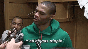Westbrook annoyed