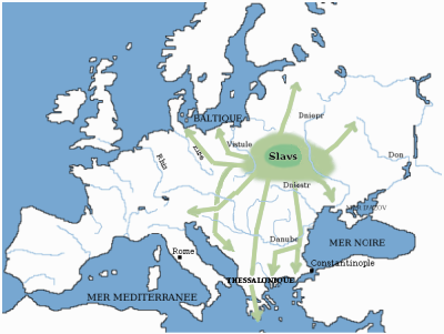 The origin and dispersion of Slavs in the 5 10th centuries
