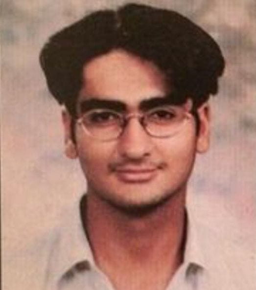 Kumail Nanjiani in his young age