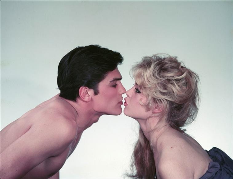 Insane alain delon morph side profile
