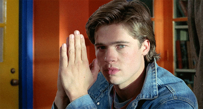 Brad pitt gif super young gigachad