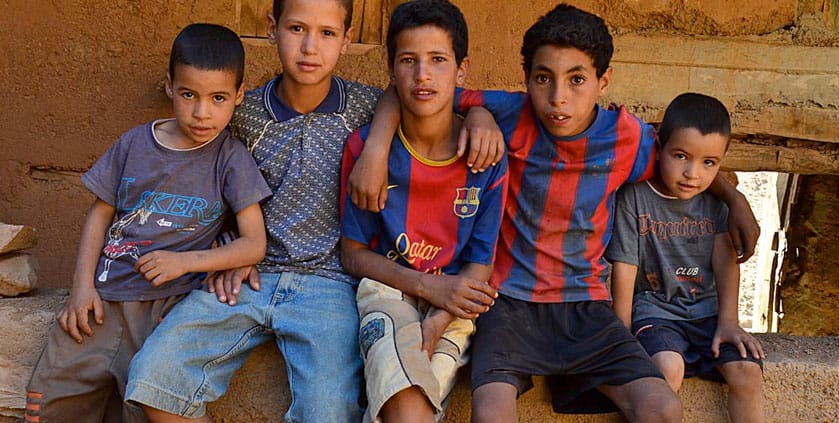 Moroccan children 