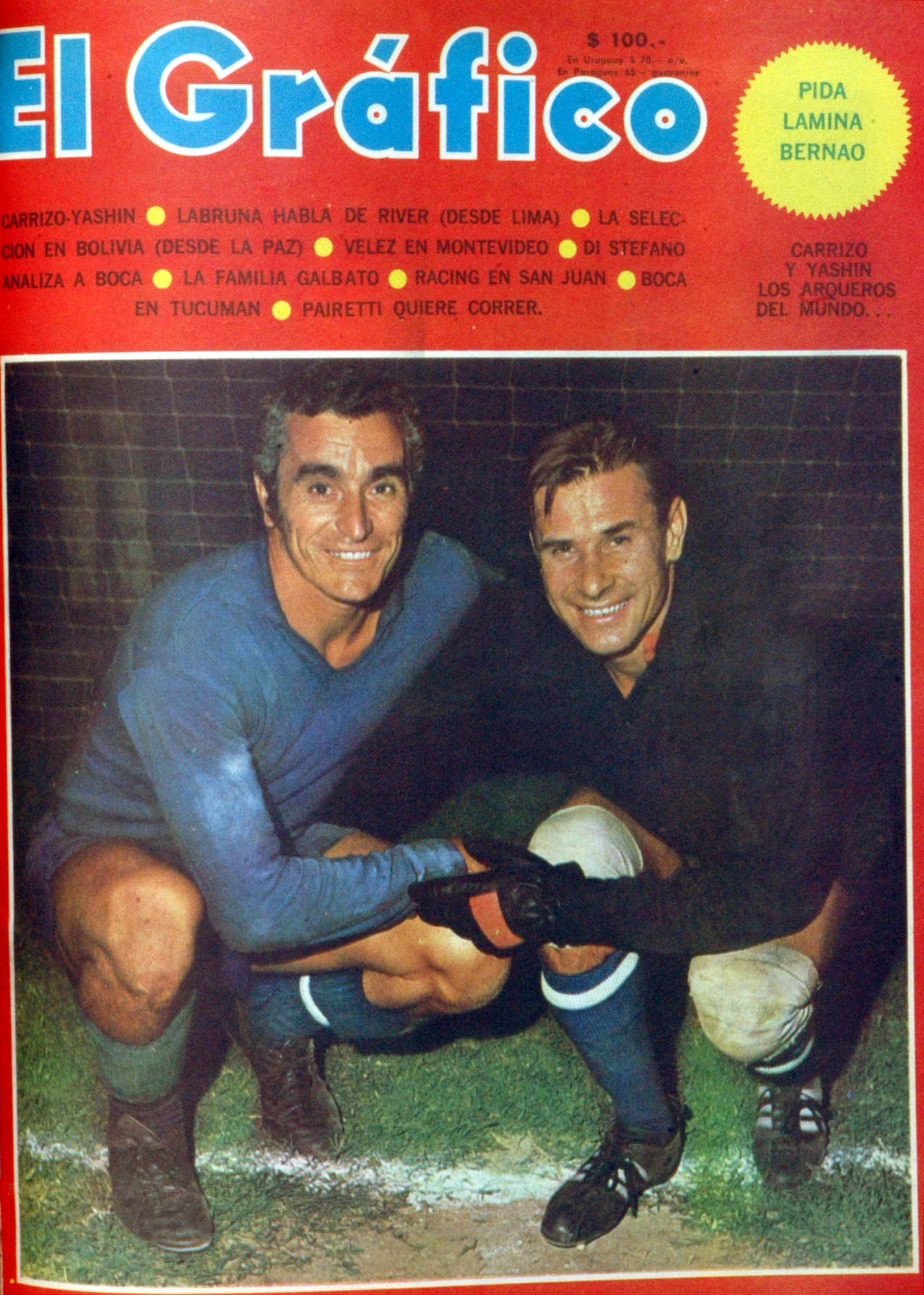 Carrizo y Yashin   El Grafico 2575
