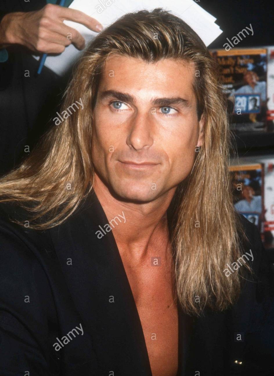 Los angeles ca december 5 modelactor fabio lanzoni attends appearance to promote his calendar 