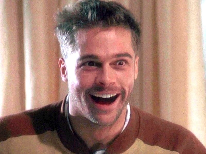 Brad Pitt in 12 Monkeys