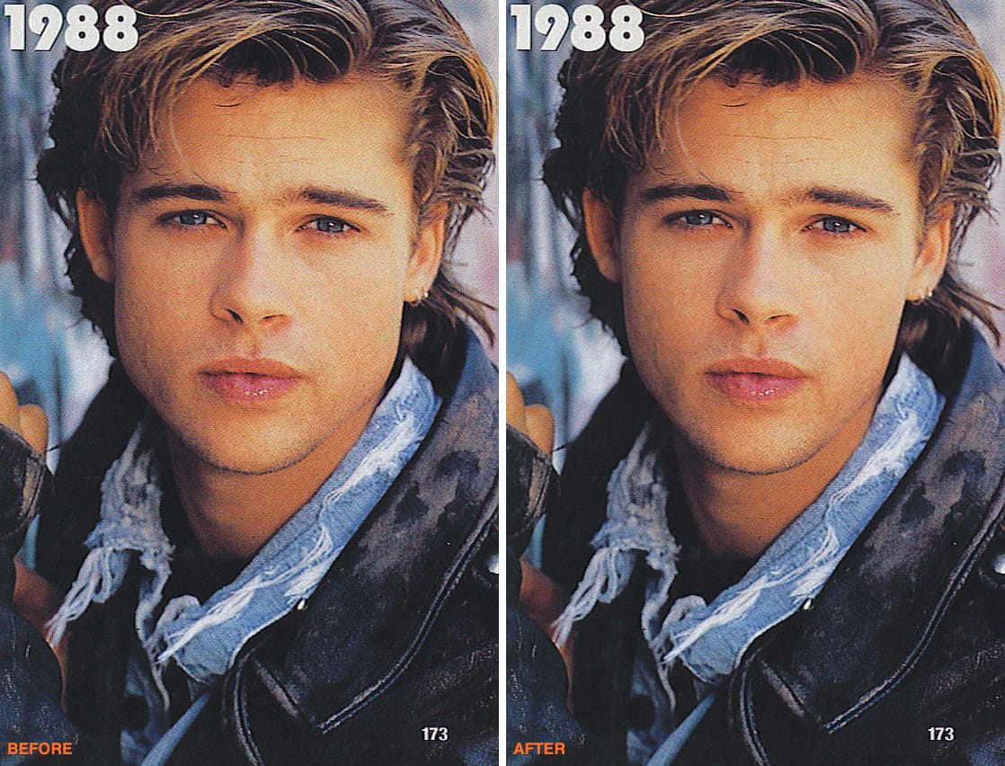 Bradpittbeforeafter