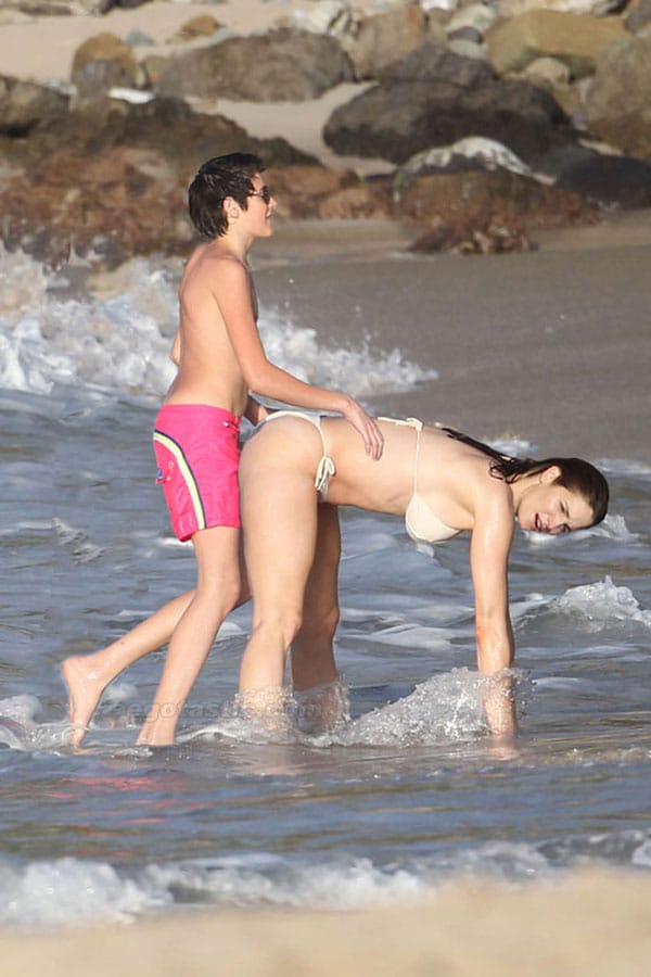 Stephanie seymour and son