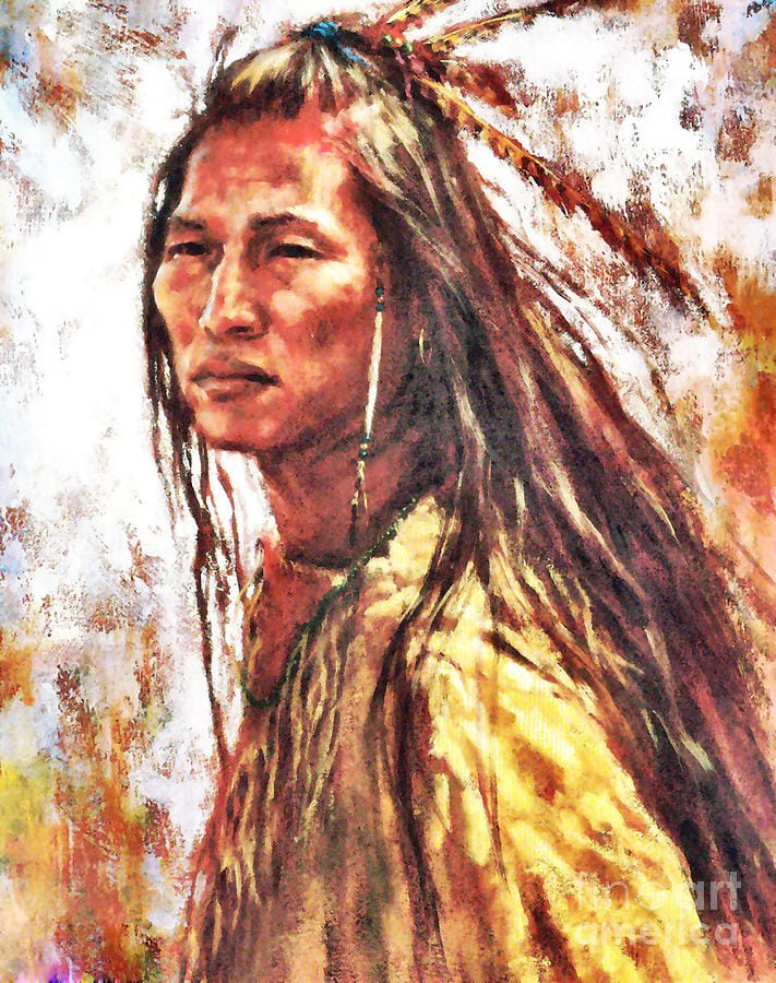 Native american men trindira a