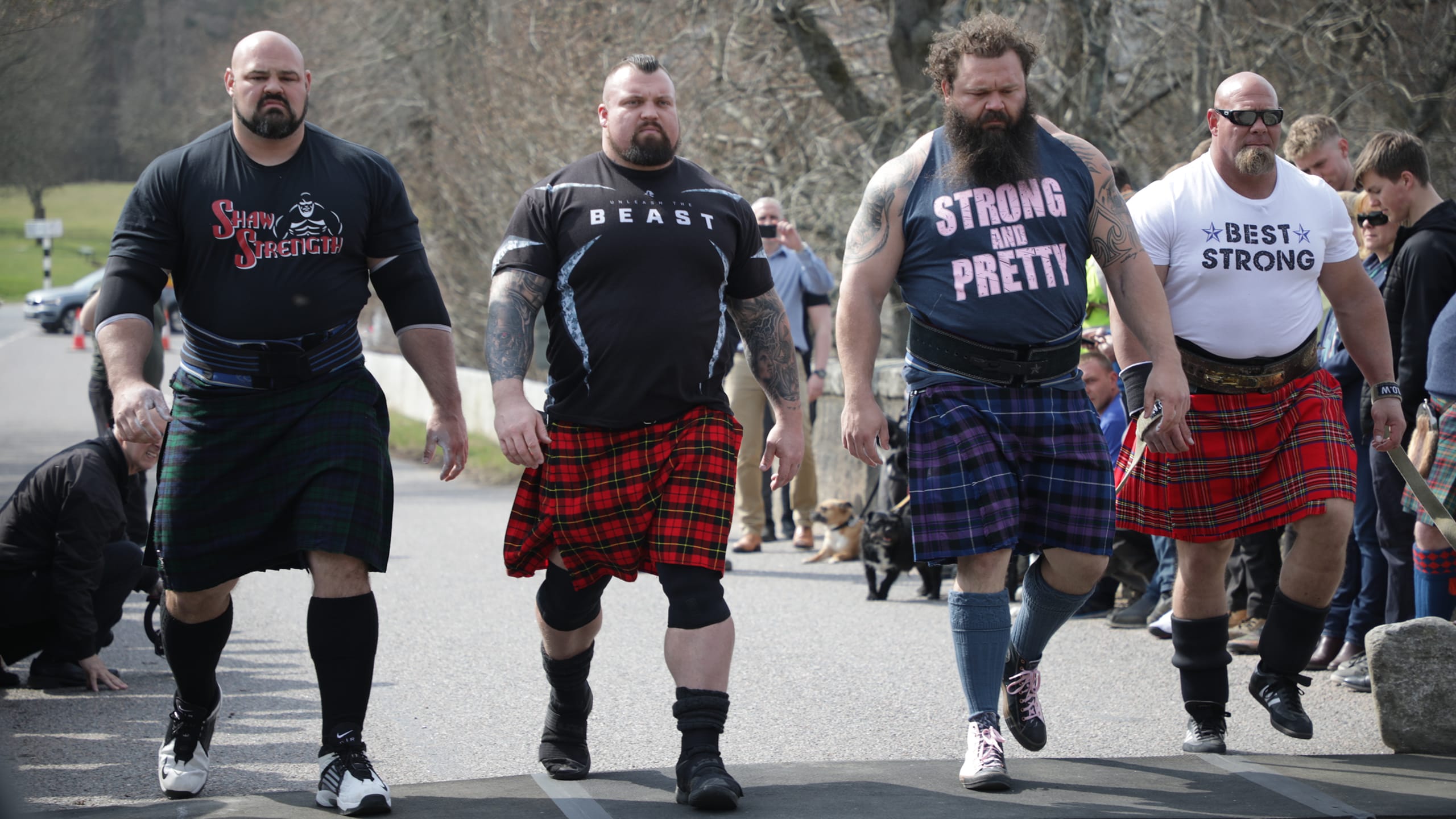 The strongest man in history interviews