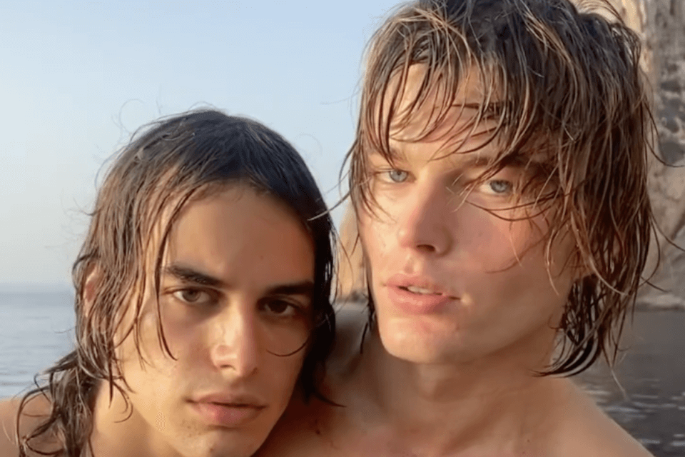 I modelli Jordan Barrett e Fernando Casablancas si sono sposati a Ibiza 960x640
