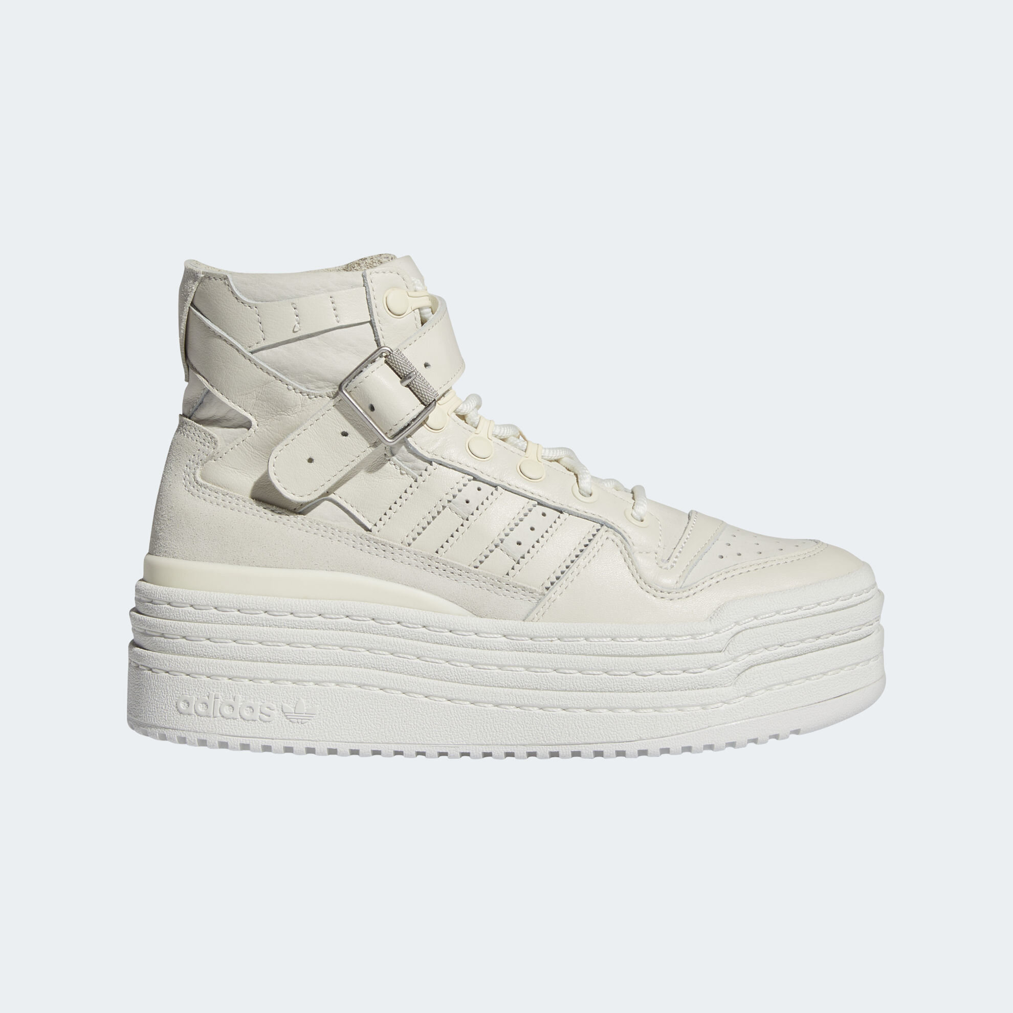 0130601 triple platforum hi shoes s42803 side lateral center view