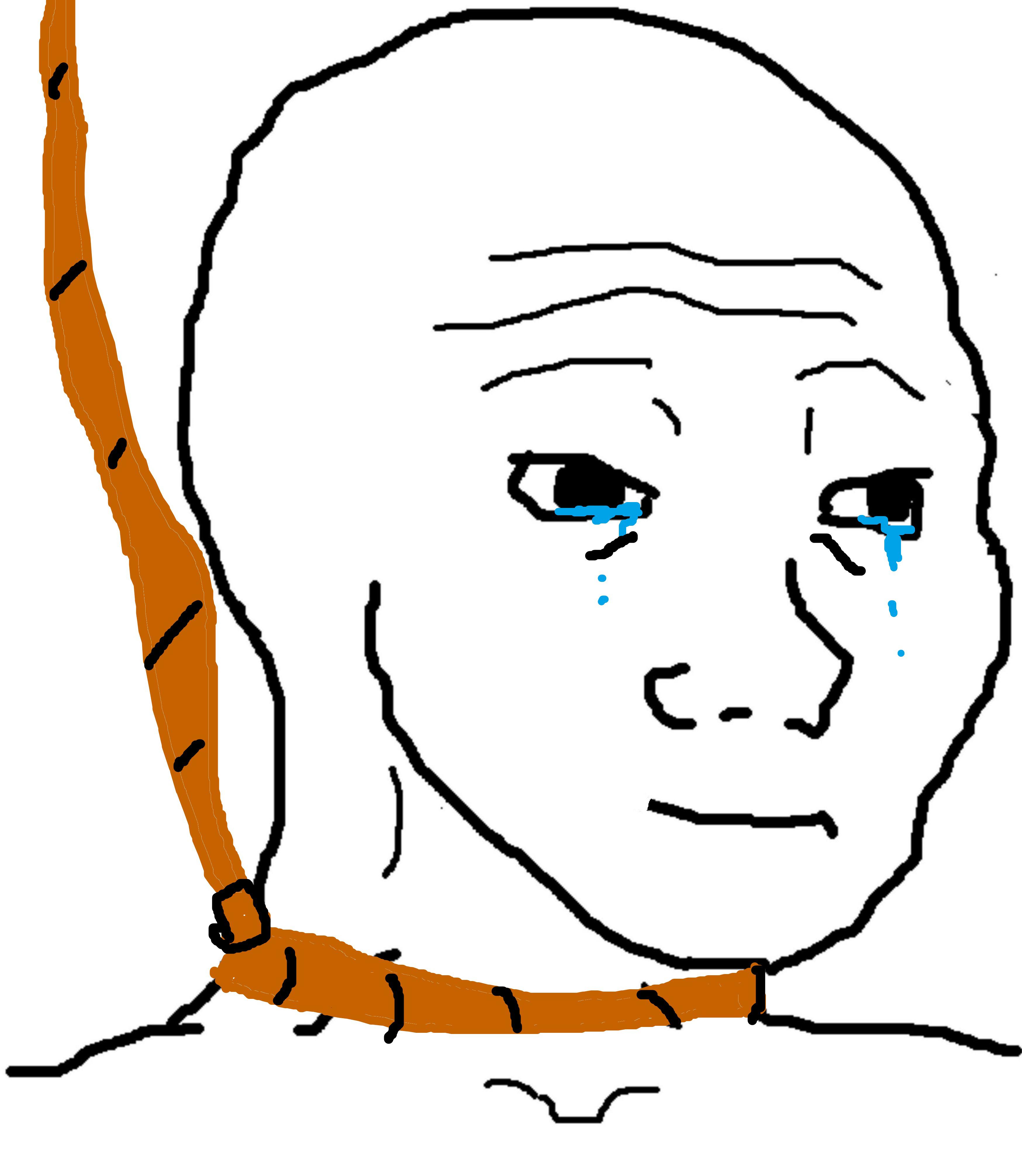 3238   crying depression rope sadness suicide textless wojak