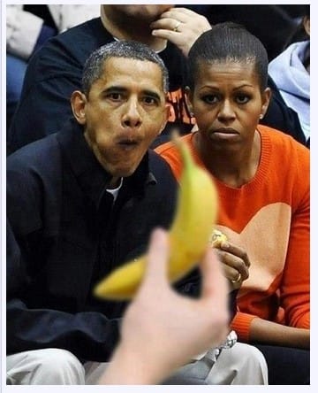 Obamas banana