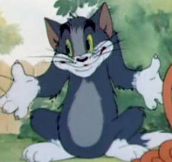 Tom shrug