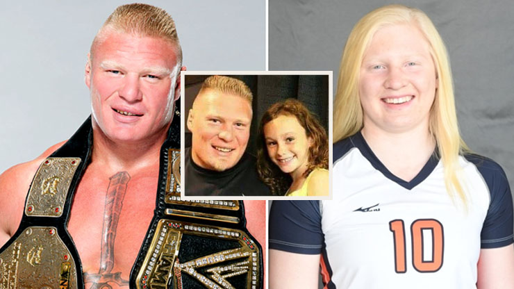 Brock Lesnar s Daughter Mya Lynn She looks just like her father