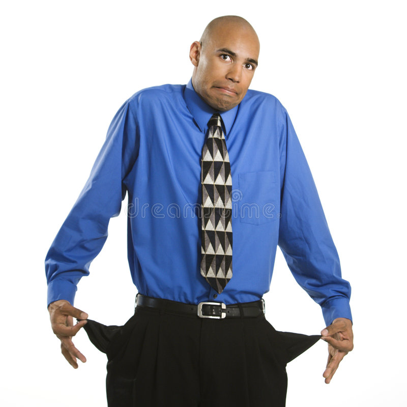 Man empty pockets 2425861