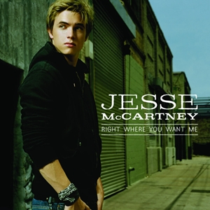 Jesse McCartney Right where you want me cover2 Jesse McCartney Right where you want me cover2