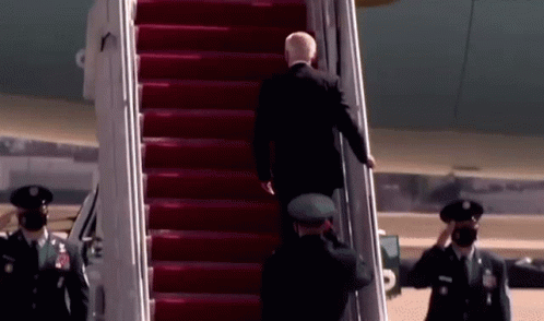 Biden falling biden