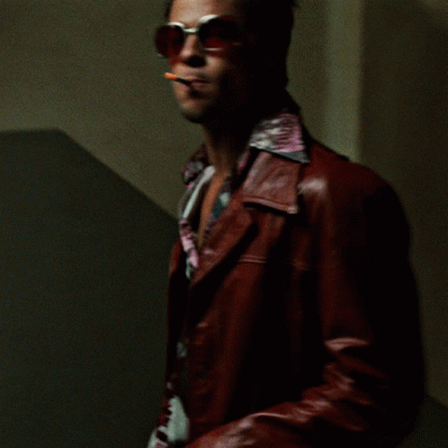 Tyler smoking