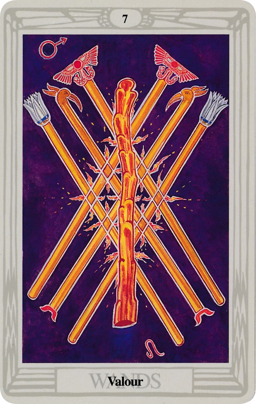 7 of wands