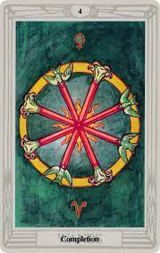 4 of wands