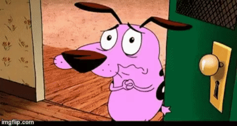 Courage gif leave