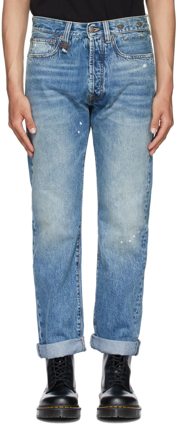 R13 blue iggy jeans