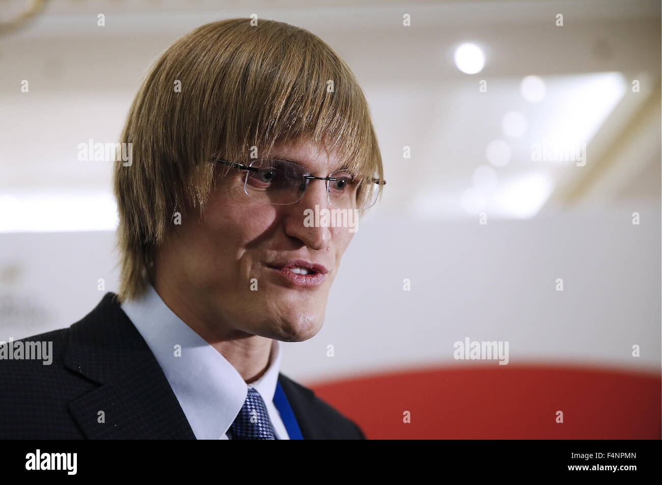 Moscow russia 21st oct 2015 andrei kirilenko president of the russian F4NPMN
