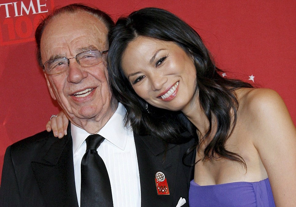 Wendi Deng And Rupert Murdoch