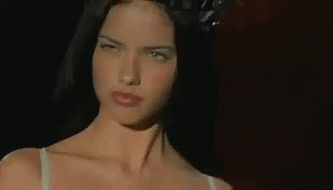 Adriana lima in motion rosy