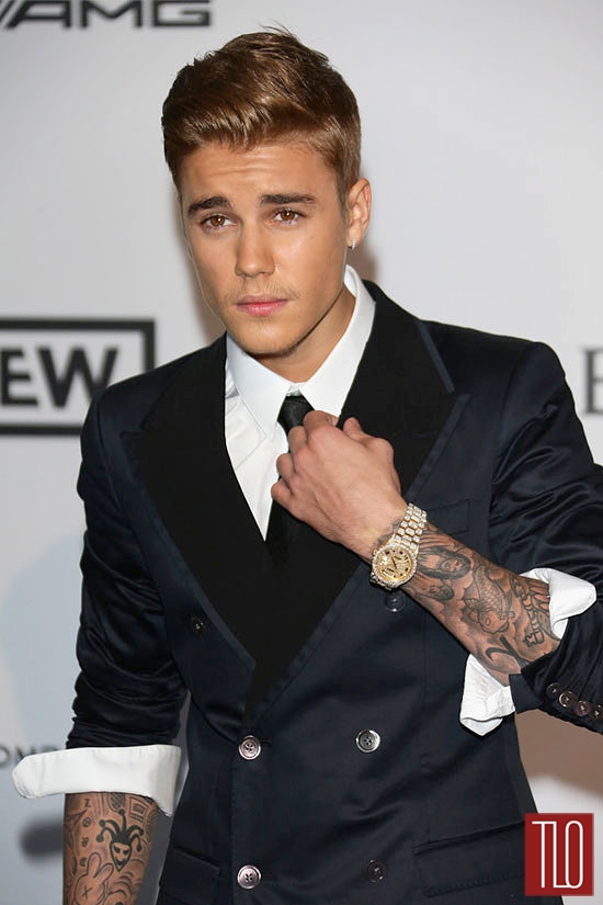 Justin Bieber Dolce Gabbana amfAR 2014 Gala Tom Lorenzo Site TLO 4