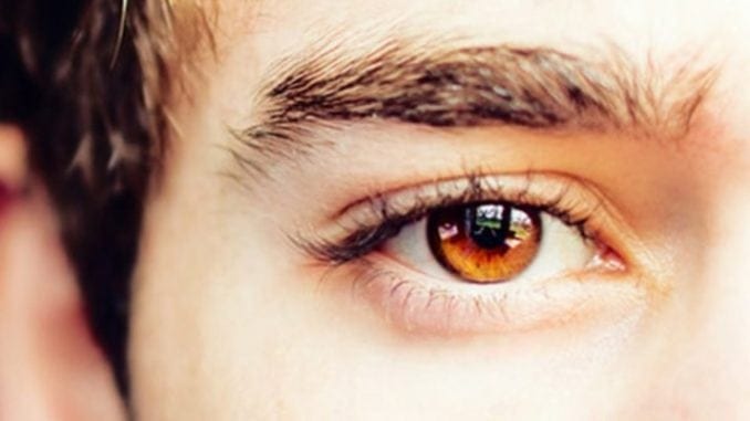 Amber eyes in a male 678x381