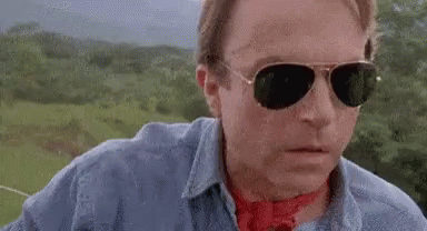 Jurassic park remove glasses