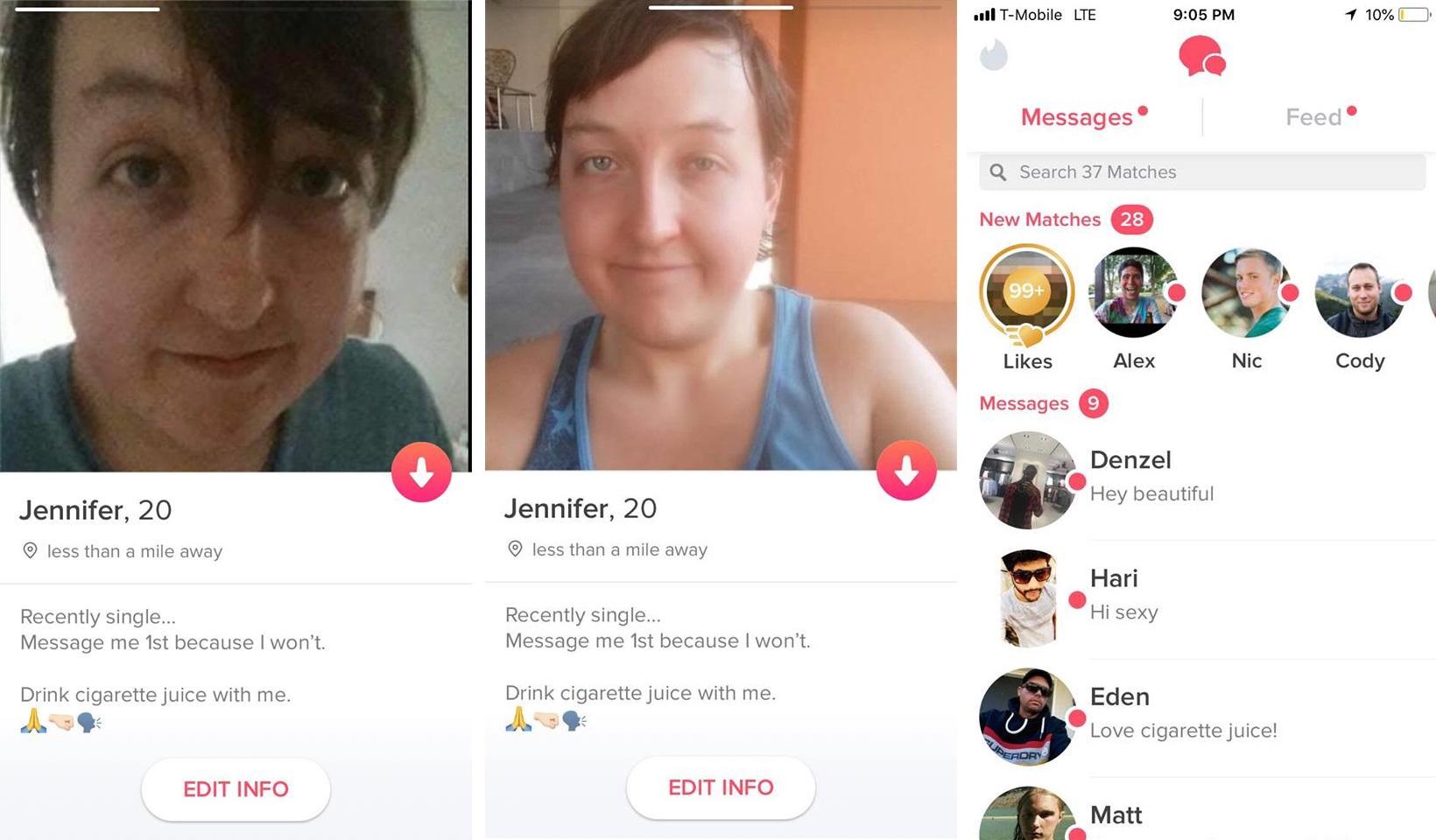 Tinder reality