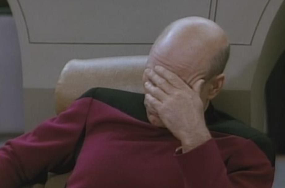 Picard facepalm