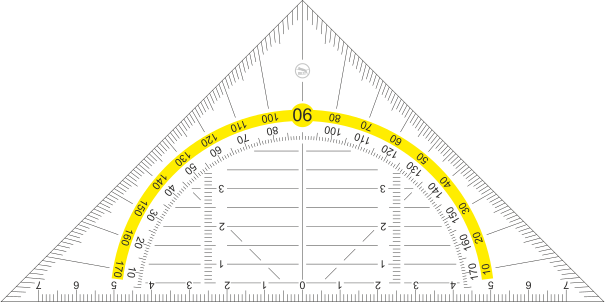 Set square Geodreieck