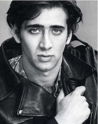 Nic cage bw