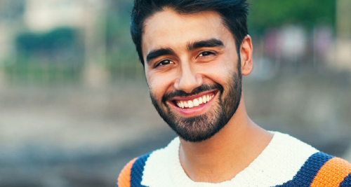 Indian man beard