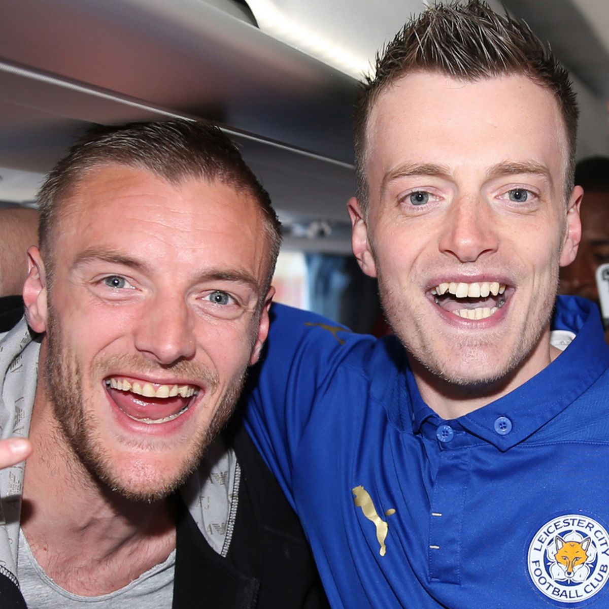 Lee Chapman joins Jamie Vardy