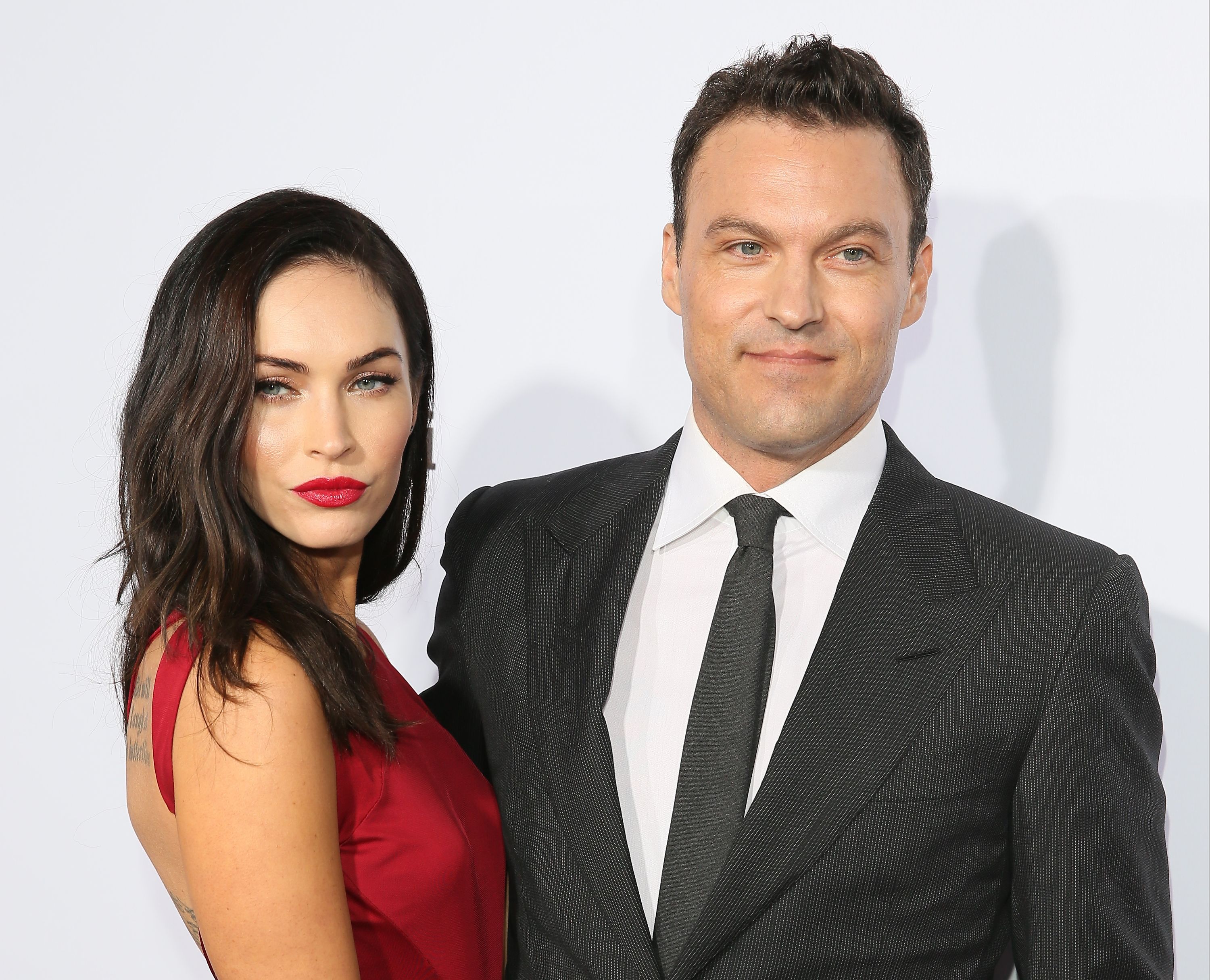 Actress megan fox and brian austin green attend ferraris news photo 1604326137 