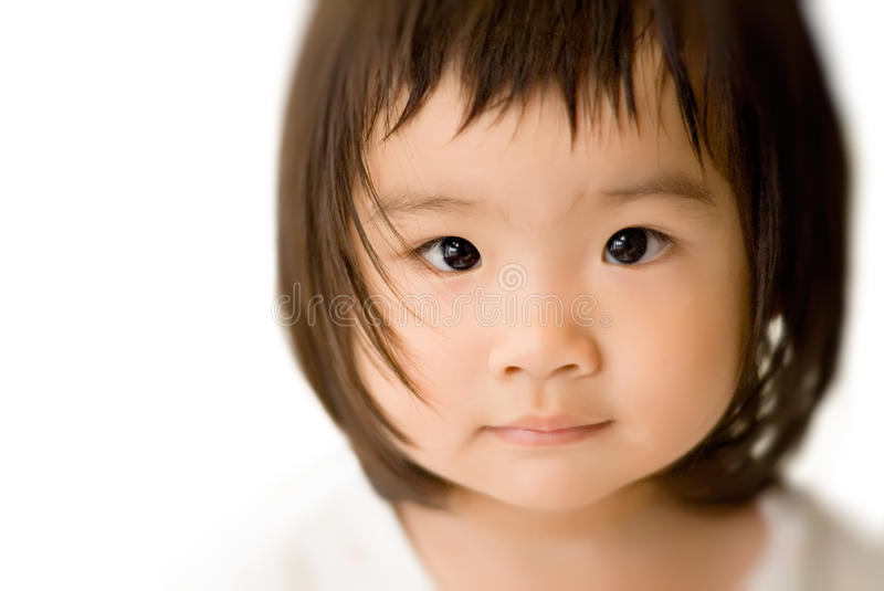 Innocent asian baby face 10785498