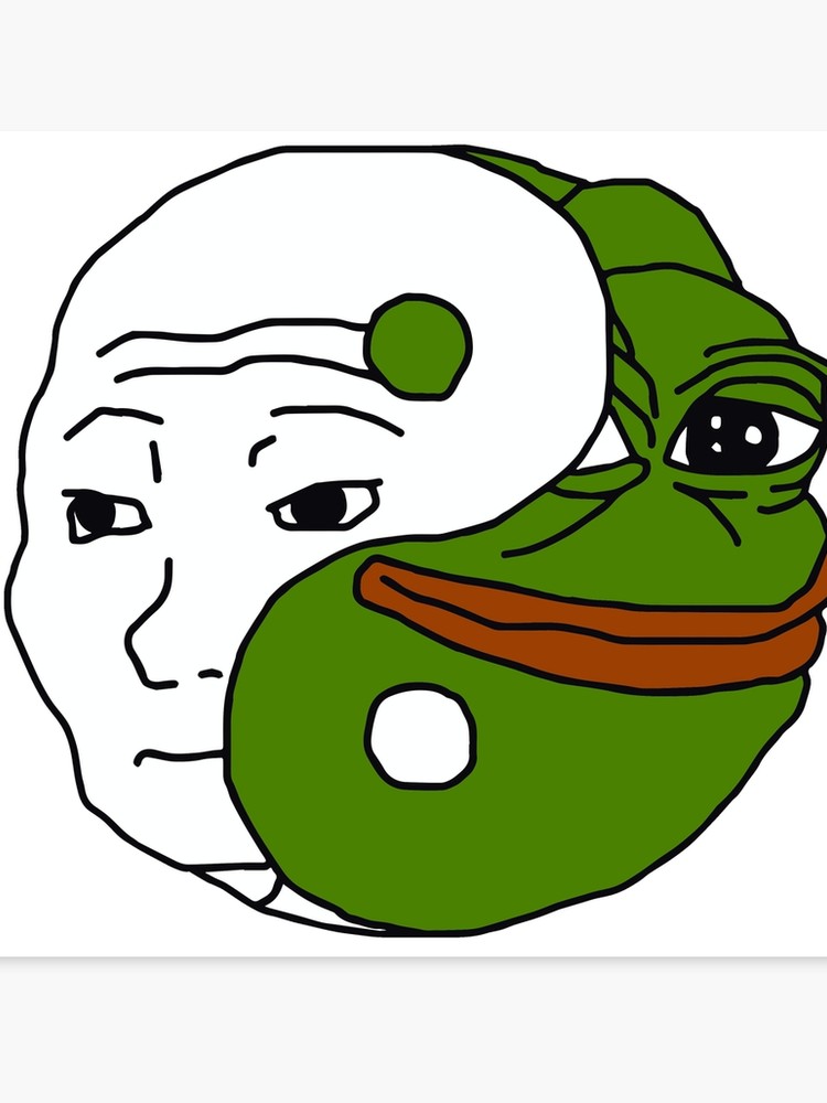 Wojak pepe ying yang