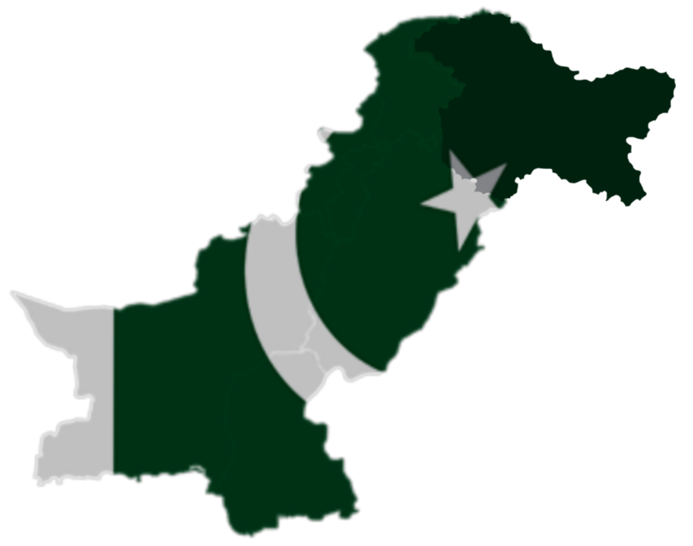 Pakistan map by ASP